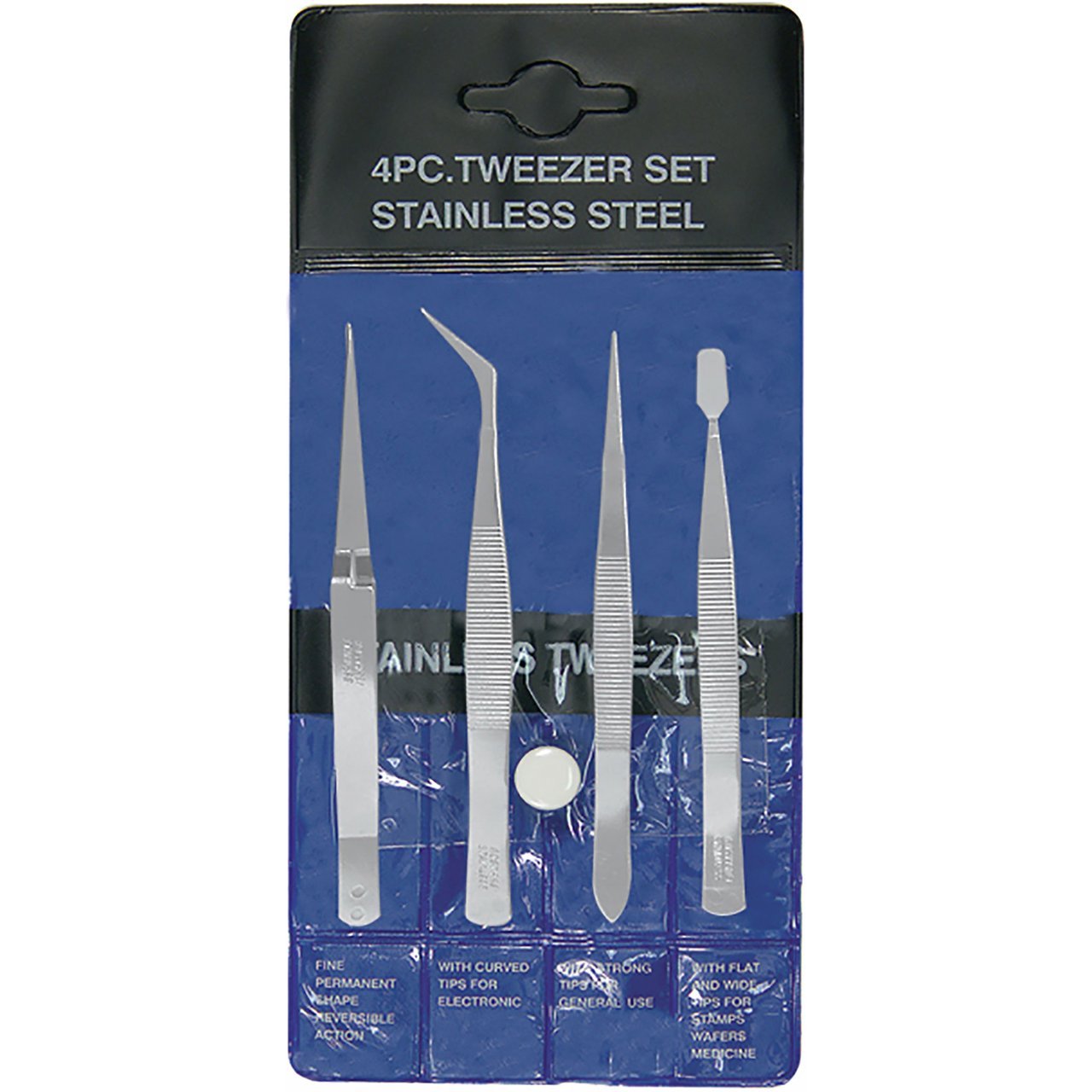 4-Pc. Tweezer Set