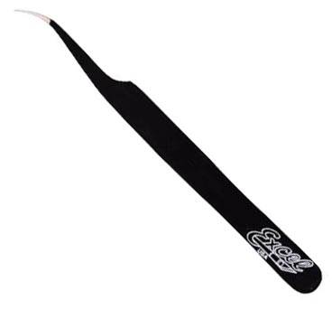 Ultra Fine Tweezers (Slant Point - Black)