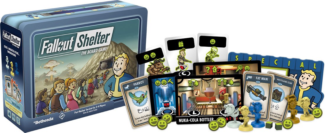 Fallout Shelter The Board Game