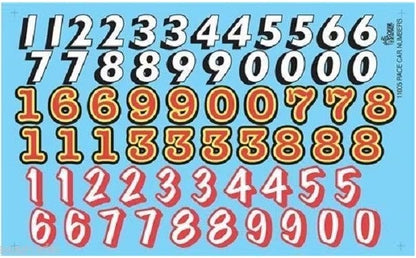 Race Car Numbers