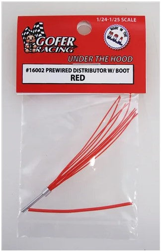 Prewired Distributor w/ Boot Red