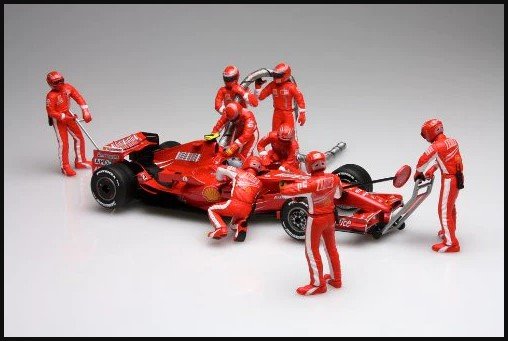 1/20th Scale Pit Crew Set B