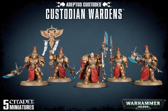 Adeptus Castodes: Custodian Wardens