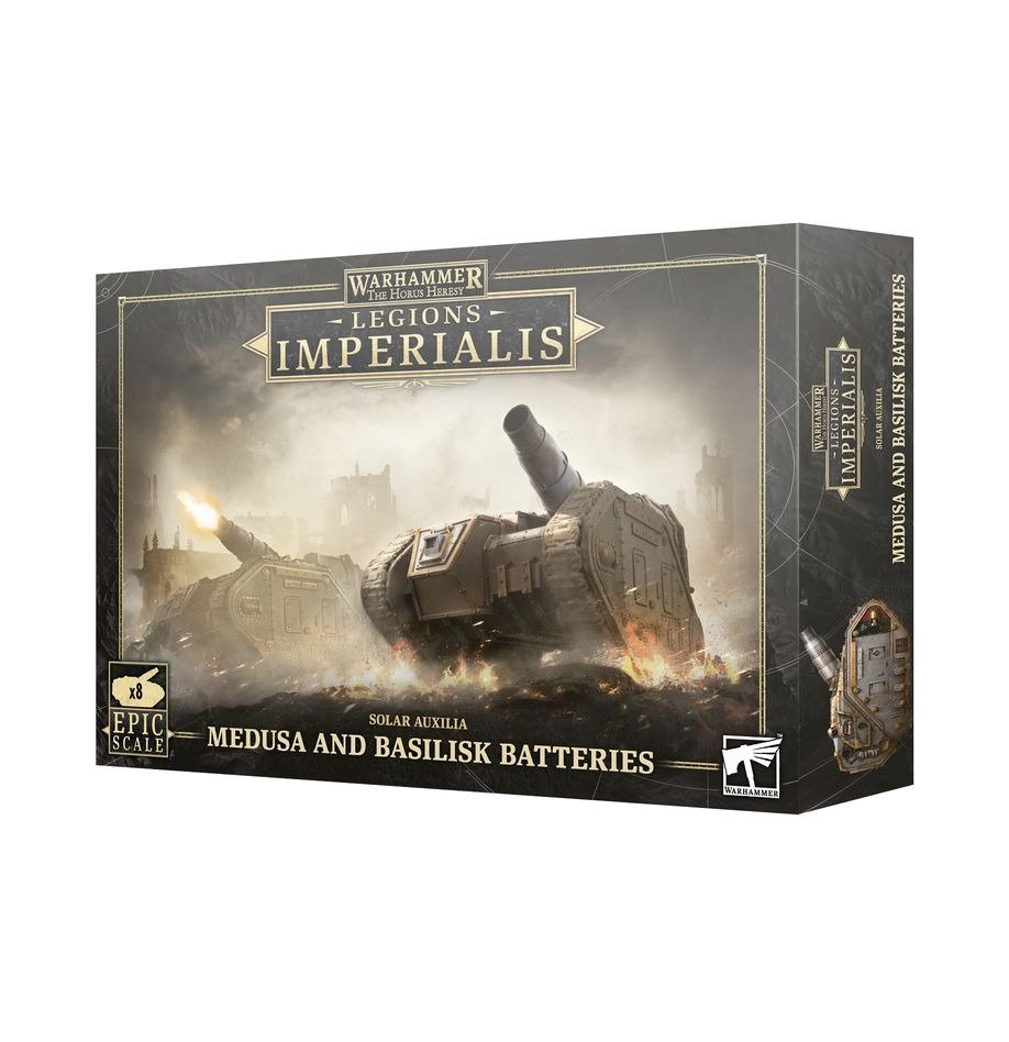 Legions Imperialis: Medusa and Basilisk Batteries