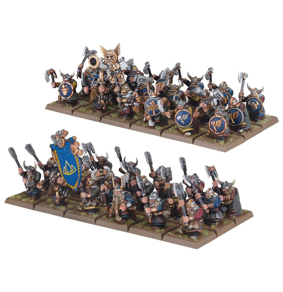 Dwarves: Dwarfen Mountain Holds Dwarf Warriors