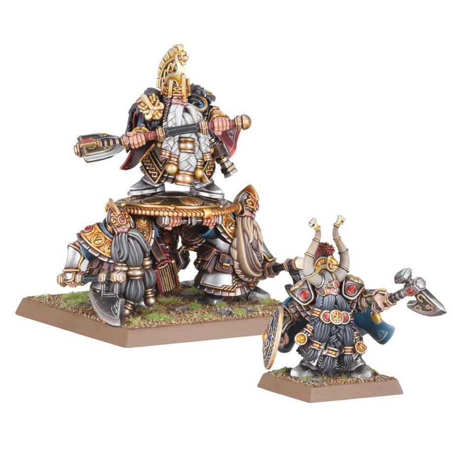 Dwarves: Dwarfen Mtn. Holds Dwarf Lords w/Shieldbearers