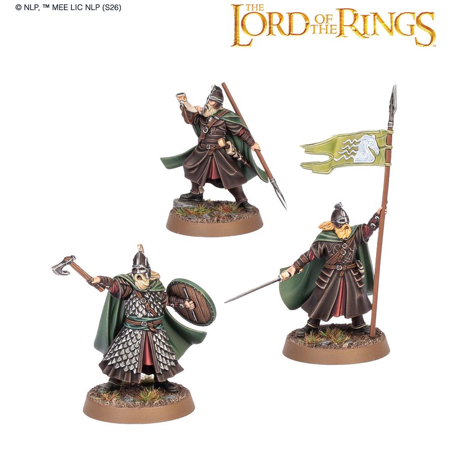 LOTR Warriors of Rohan Commanders
