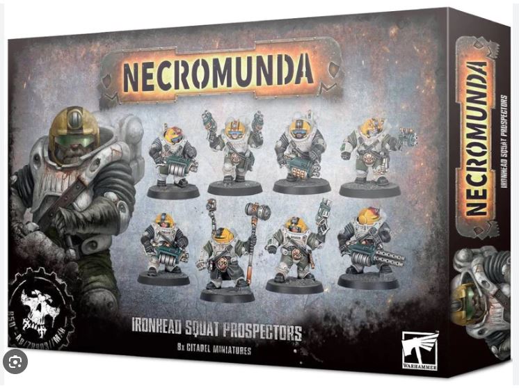 Necromunda Ironhead Squat Prospectors