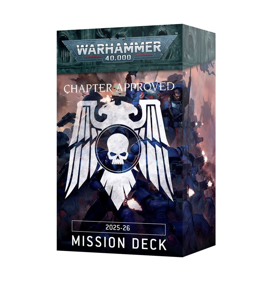 WH 40k 10th Ed. Chapter Approved 2025-2026 Mission Deck