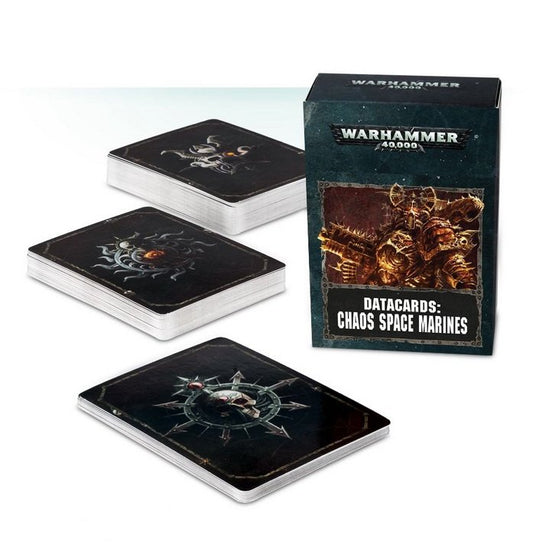 Chaos Space Marines: SpaceMarines Data Cards