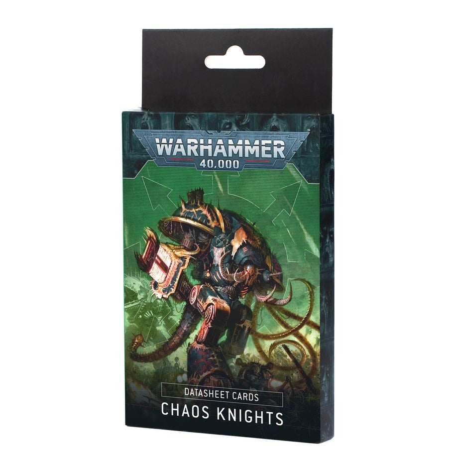 Warhammer 40K: Chaos Knights DataSheet Cards (10th Ed)