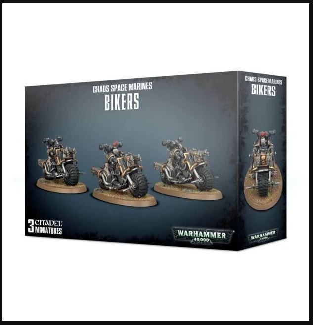 Chaos Space Marines: Space Marines: Bikers