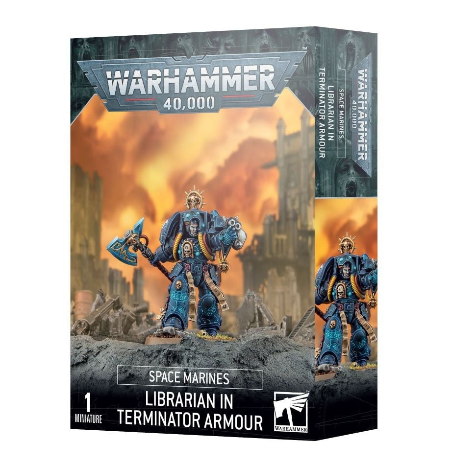 Space Marines: Librarian in Termanator Armour