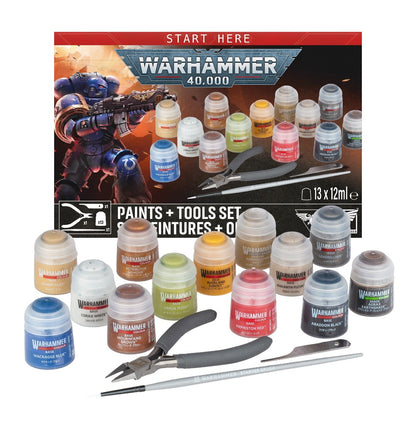 Warhammer 40,000 Paint & Tools Set