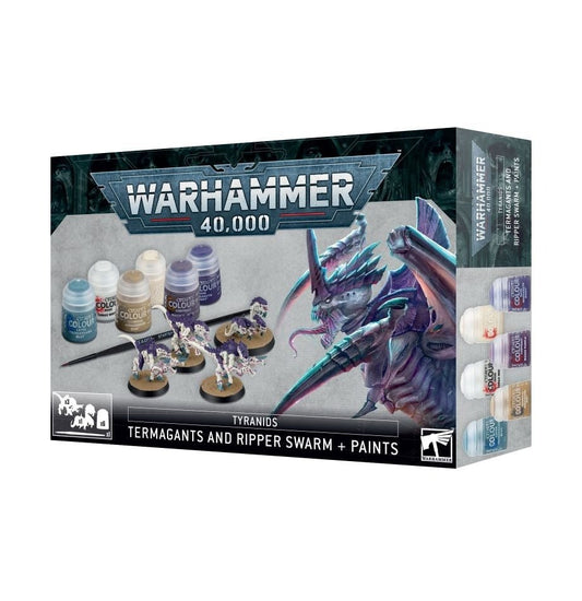 Tyranids: Termagants and Ripper Swarm & Paints