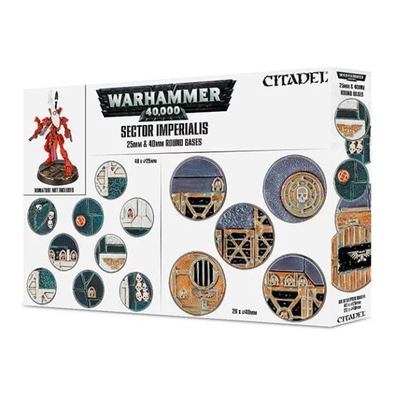 Sector Imnperialis: 25 & 40mm Round Bases