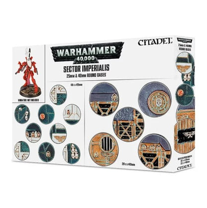 Sector Imnperialis: 25 & 40mm Round Bases