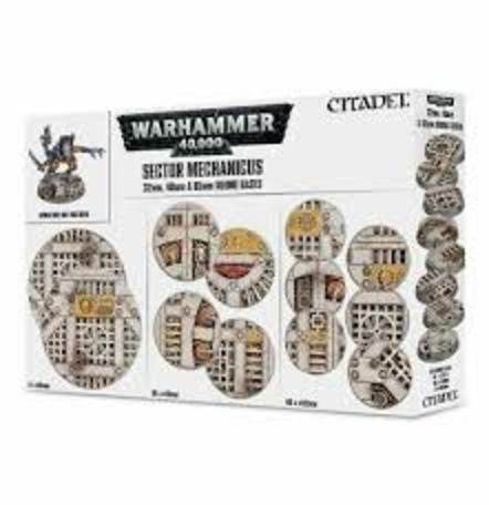 Sector Mechanicus 32mm, 40mm, and 65mm Round Bases