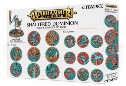 Shattered Dominion 25mm & 32mm Round Bases (Age of Sigmar)