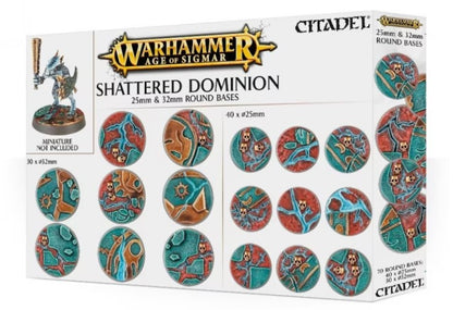 Shattered Dominion 25mm & 32mm Round Bases (Age of Sigmar)
