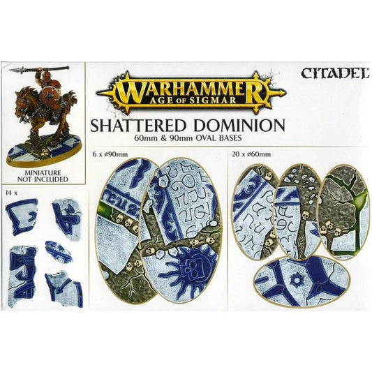 Shattered Dominion 60mm & 90mm Oval Bases (Age of Sigmar)