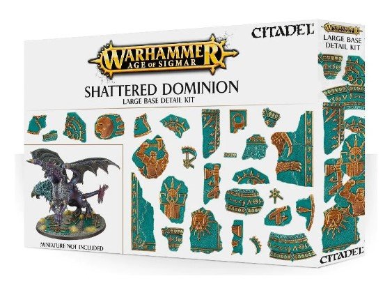 Shattered Dominion Large Base Detail Kit (Age of Sigmar)