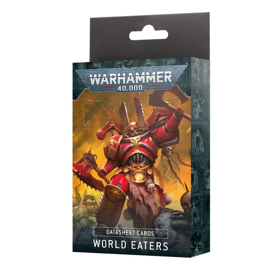 WH 40K: Data Sheet Cards - World Eaters