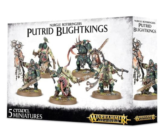 Maggotkin of Nurgle: Putrid Blightkings
