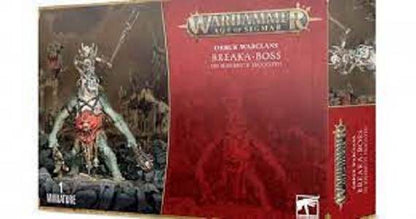 Orruk Warclans: Orrk Breaka Boss on MirebruteTroggoth