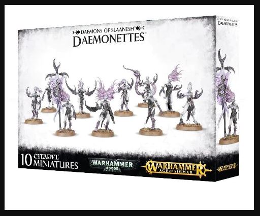 Chaos Daemons: Daemonettes of Slaanesh