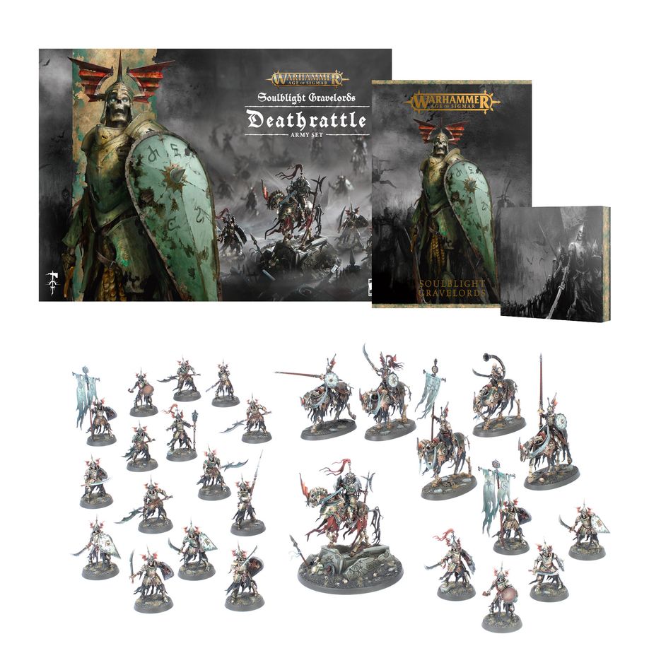WH: AoS- Soulblight Gravelords Deathrattle Army Set