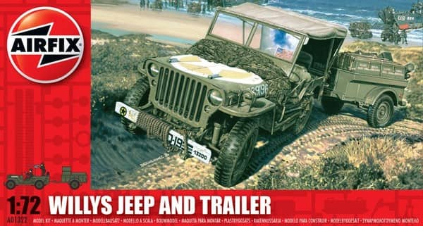 Willy's Jeep and Trailer