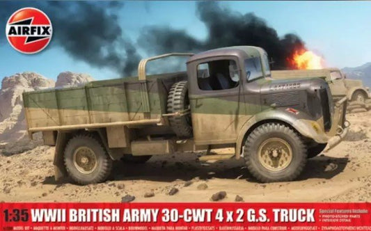 WWII British Army 30-CWT 4x2 G.S. Truck