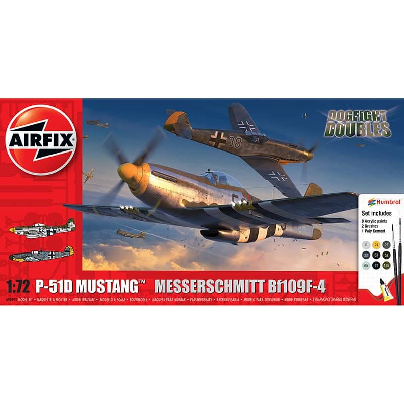 P-51 Mustang & Messerschmitt Bf 109F-4 Gift Set