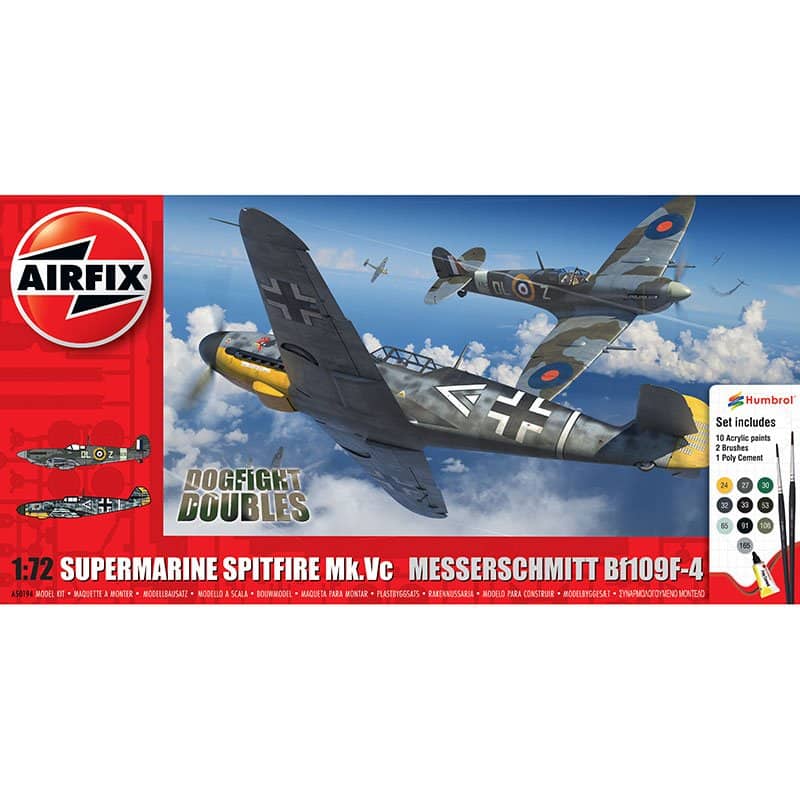 Supermarine Spitfire & Messerschmitt Bf 109F-4 Gift Set