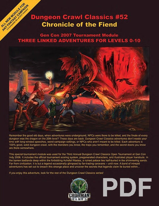 Chronicle of the Fiend (DCC #52)