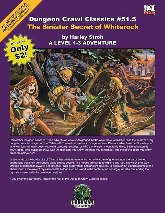 The Sinister Secret of Whiterock (DCC #51.5)