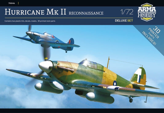 Hawker Hurricane Mk.II Reconnaissance Deluxe Set (x2 Kits)