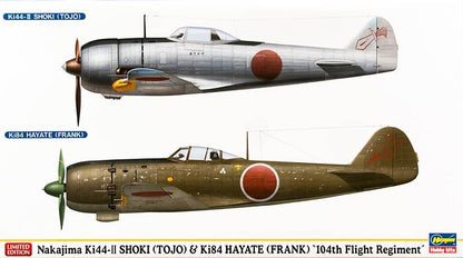 Nakajima Ki-44 II Shoki (Tojo) & Ki84 Hayate