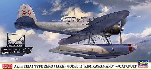 Aichi E13A1 Type Zero (Jake) Model 11 w/ Catapult