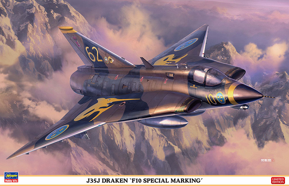 SAAB J35J Draken "F10 Special Markings"