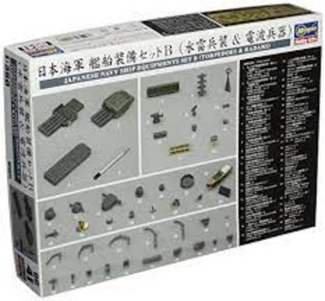 Japanese Navy Ship Equipment Set B (Torpedoes & Radars)