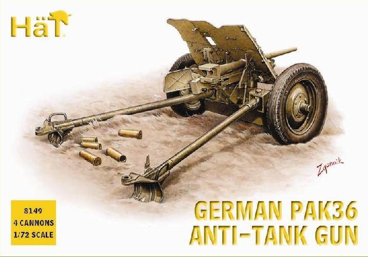 German PaK36 Anti-tank Gun (37mm)