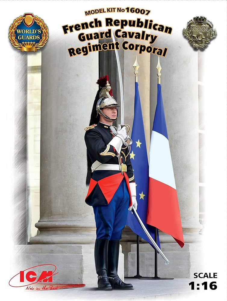 French Republican Guard Cavalry Regiment Corporal