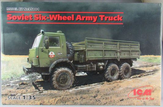 Soviet Six-Wheeled Army Truck (KamAZ 4310)