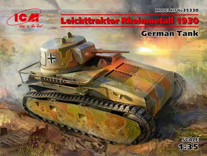 Leichttraktor Rheinmetall 1930 German Tank