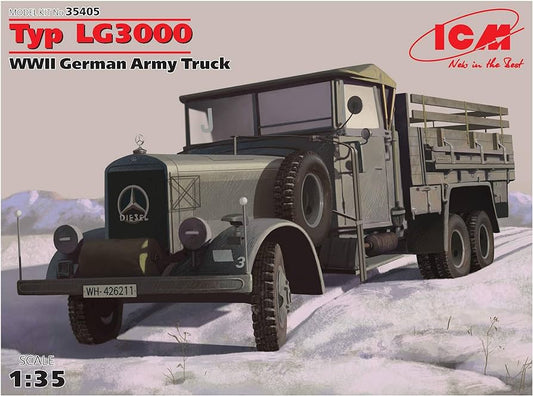 WWII German Army Truck Typ LG3000