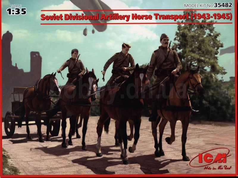 Soviet Divisional Artillery Horse Transport (1943-1945)