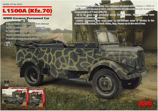 L1500A (Kfz.70) WWII German Personnel Car