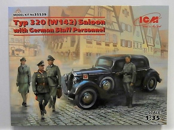 Typ 320 (W142) Saloon w/ German Staff Personnel